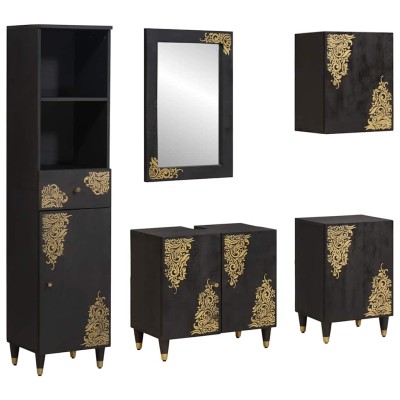 Bathroom cabinet set 5 pcs...