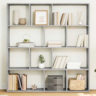 Bookcase, concrete gray...