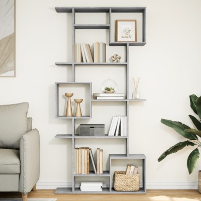Bookcase, concrete gray...