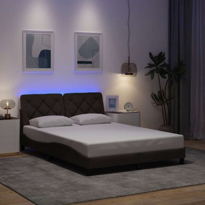 Bed frame with LED without...