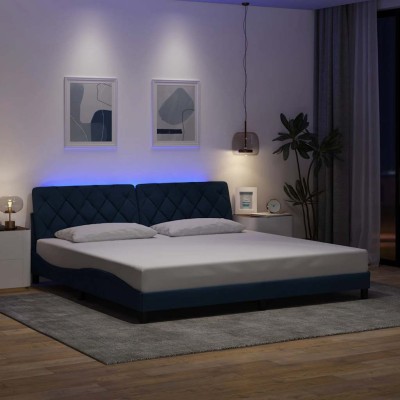 Bed frame with LED without...