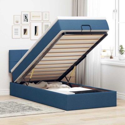 Ottoman bed with mattress,...