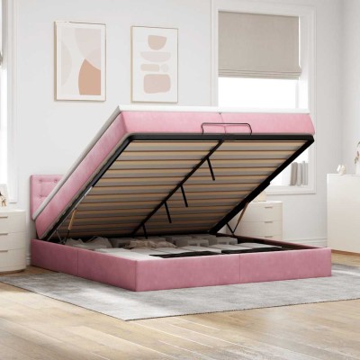 Ottoman bed frame with...