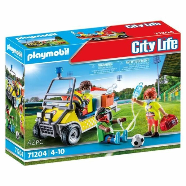 Leikkiajoneuvosarja Playmobil 71204 Jalkapalloilija 42 Kappaletta