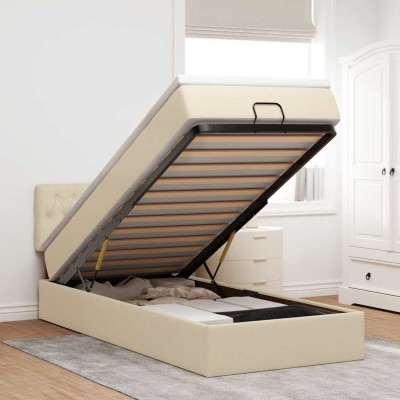 Ottoman bed with mattress,...