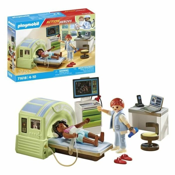 Playset Playmobil 71618 - Patient Medical Scanner 29 Kappaletta