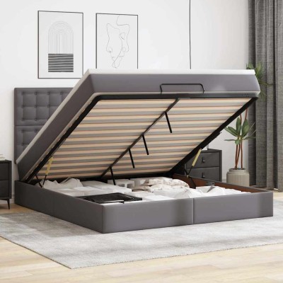 Ottoman bed frame with...