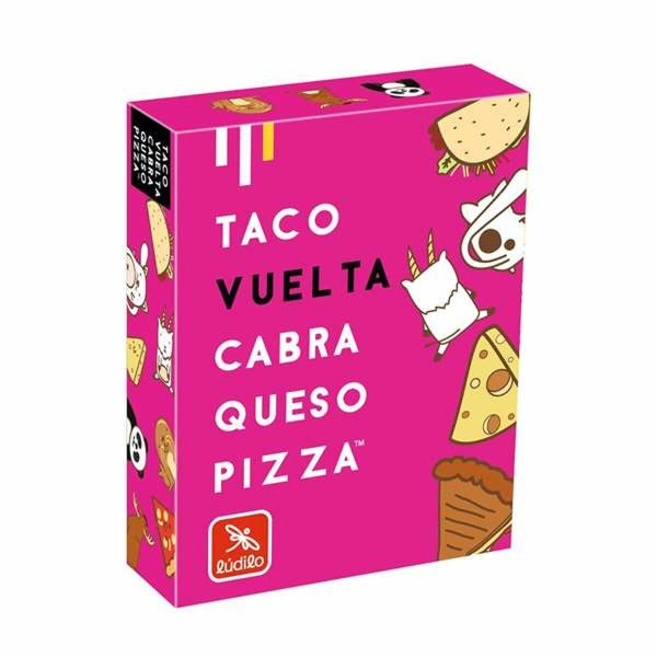 Hariv mäng kolm ühes Lúdilo Taco, Vuelta, Cabra, Queso, Pizza