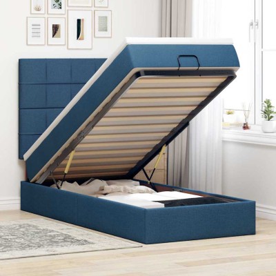 Ottoman bed with mattress,...