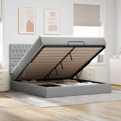 Ottoman bed frame with...