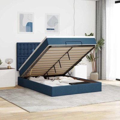 Ottoman bed with mattress,...