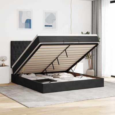 Ottoman bed frame with...