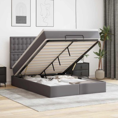 Ottoman bed frame with...