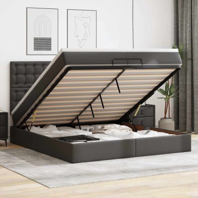 Ottoman bed frame with...