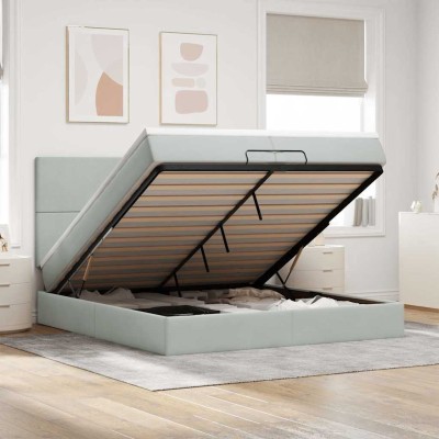 Ottoman bed frame with...