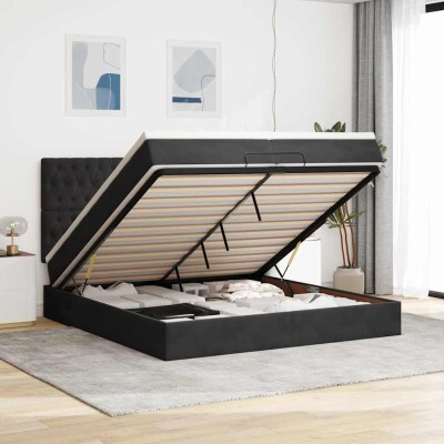 Ottoman bed frame with...