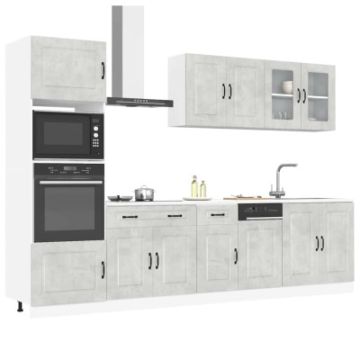 Set of kitchen cabinets, 7...