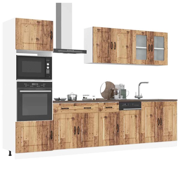 Set of kitchen cabinets, 7 parts, Kalmar, wood