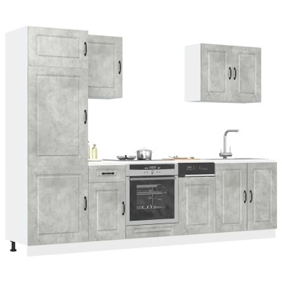 Set of kitchen cabinets, 7...