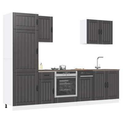 Set of kitchen cabinets, 7...