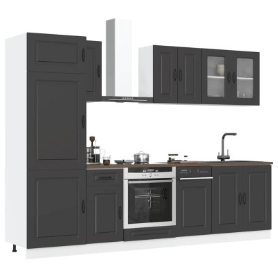 Set of kitchen cabinets, 8...