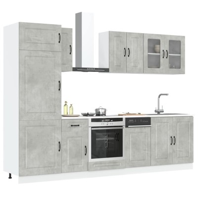 Kitchen cabinet set, 8...