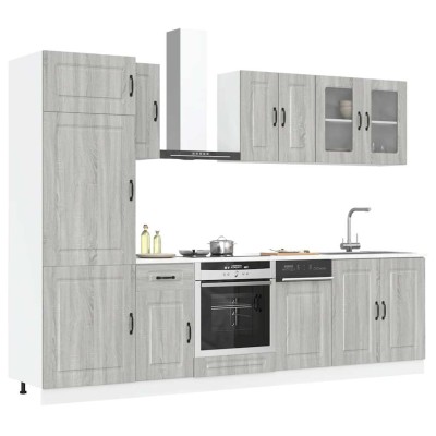 Set of kitchen cabinets, 8...