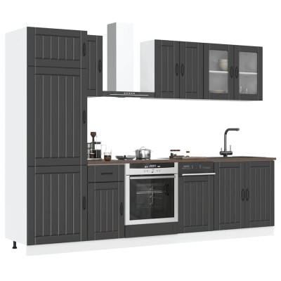 Set of kitchen cabinets, 8...