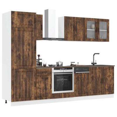 Set of kitchen cabinets, 8...