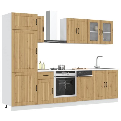 Set of kitchen cabinets, 8...