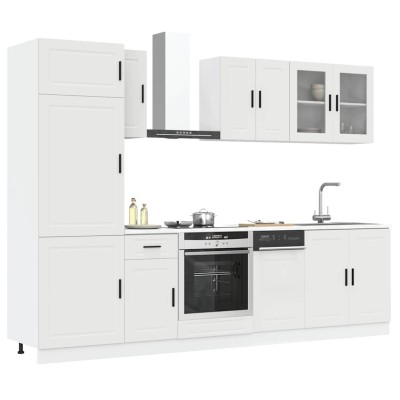 Set of kitchen cabinets, 8...