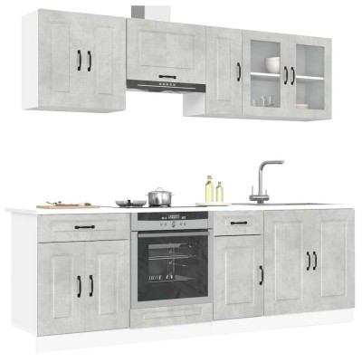 Kitchen cabinet set, 8...