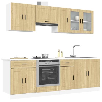 Set of kitchen cabinets, 8...