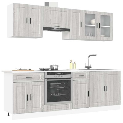 Set of kitchen cabinets, 8...