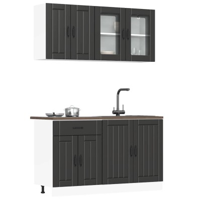 Set of kitchen cabinets, 4...