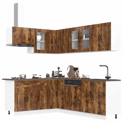 Set of kitchen cabinets, 11...
