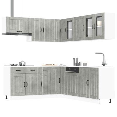 Kitchen cabinet set, 11...