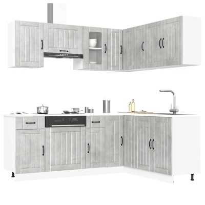 Kitchen cabinet set, 11...