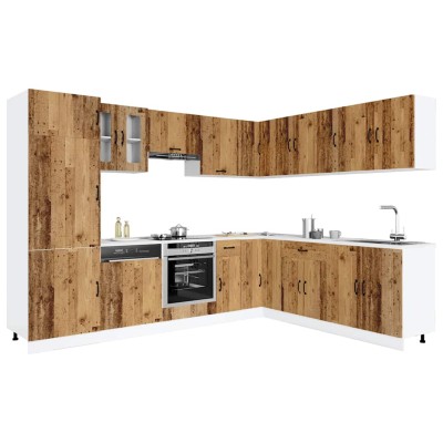 Set of kitchen cabinets, 14...