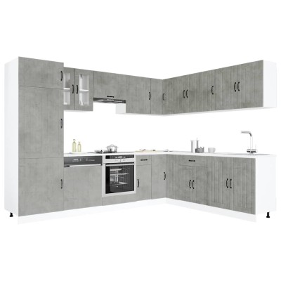 Kitchen cabinet set, 14...