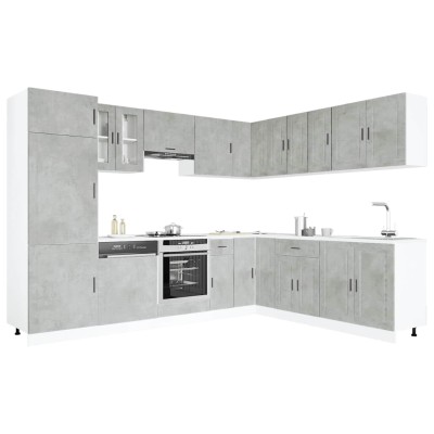 Set of kitchen cabinets, 14...