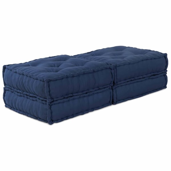 Modular sofa 2 pcs Indigo 140 x 70 x 36 cm Fabric