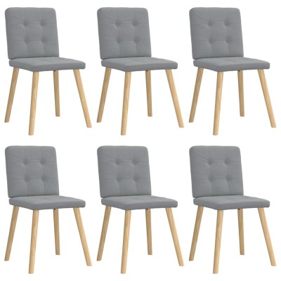 Dining room chairs, 6 pcs.,...