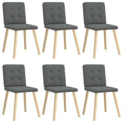 Dining room chairs, 6 pcs.,...