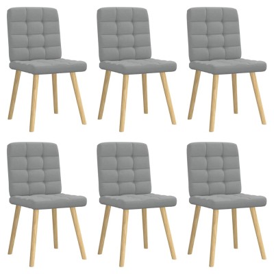 Dining room chairs, 6 pcs.,...