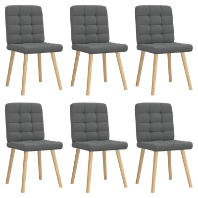 Dining room chairs, 6 pcs.,...