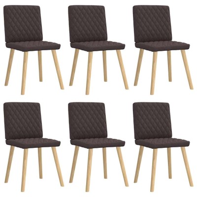 Dining room chairs, 6 pcs.,...