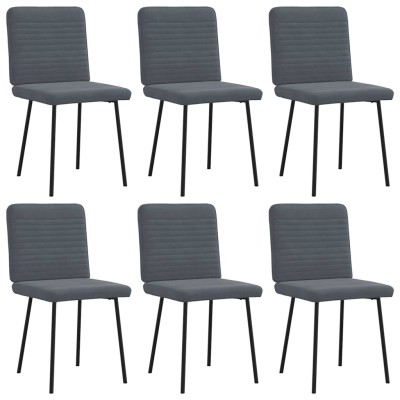 Dining room chairs, 6 pcs.,...