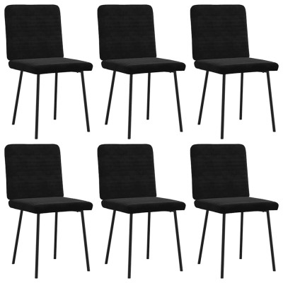 Dining room chairs, 6 pcs.,...