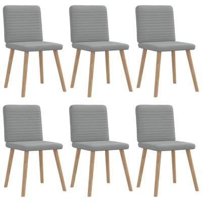 Dining room chairs, 6 pcs.,...